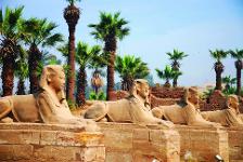 Ägypten, Luxor, Luxor-Tempel, Tempelanlage, südlicher Harem des Amun von Karnak, UNESCO Weltkulturerbe