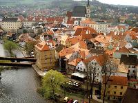 Tschechien, Böhmen, Südböhmen, Krumau, Český Krumlov, St.-Veits-Kirche, Historische Altstadt, Kulturdenkmal, UNESCO-Weltkulturerbe