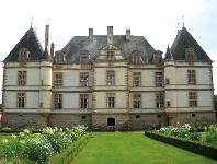 Frankreich, Burgund, Schloss Cormatin, Insel, Fluss, Alt, Schlossgarten