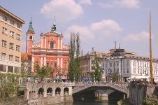 Slowenien, Ljubljana, Laibach, Mariä Verkündigungskirche