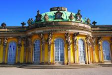 Deutschland, Brandenburg, Potsdam, Könige von Preußen, Schloss Sanssouci, Hohenzollernschloss, Welterbe, UNESCO
