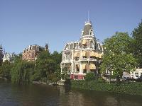 Niederlande, Holland, Nordholland, Amsterdam, Hauptstadt, Grachten, Wasserkanal, Wassergraben, Kanal, Grachtenhäuser, Atlas Fiscalisten-Gebäude