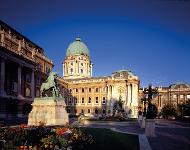 Ungarn, Budapest, Hauptstadt, Donau, Burgviertel, Burgberg, Burgpalast