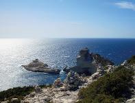 Frankreich, Korsika, Corse-du-Sud, Bonifacio, Steilküste, Meer