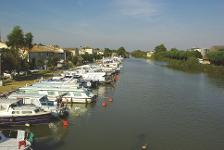 Frankreich, Camargue, Hafen, Boot, Schiff, Wasser, Fluss, Meer