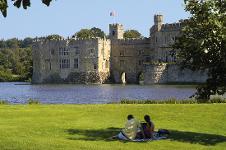 Großbritannien, England, Südengland, Vereinigtes Königreich, Kent, Leeds Castle, Wasserschloss