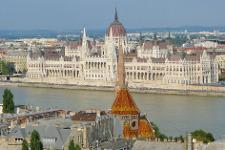 Ungarn, Budapest, Hauptstadt, Stadtansicht, Parlamentsgebäude, Wahrzeichen, Donau