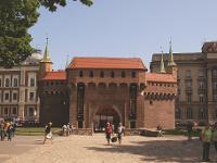 Polen, Woiwodschaft Kleinpolen, Krakau, Krakow, Der Barbakan von Krakau, Die Barbakane, Tor, Verteidigungswerk