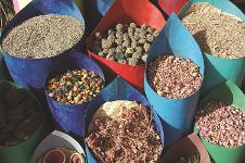 Marokko, Basar, Markt, Gewürze, Sommer