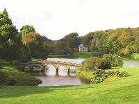 Großbritannien, England, Südengland, Vereinigtes Königreich, Stourton, Wiltshire, Stourhead Garden, Landhaus, Landschaftsgarten, National Trust
