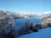 Österreich, Kärnten, Millstätter See, Winter, Schnee