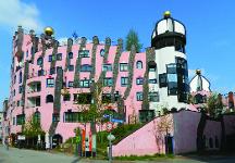 Deutschland, Sachsen-Anhalt, Magdeburg, Grüne Zitadelle, Friedensreich Hundertwasser