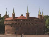 Polen, Woiwodschaft Kleinpolen, Krakau, Krakow, Der Barbakan von Krakau, Die Barbakane, Tor, Verteidigungswerk