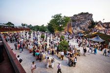 Österreich, Burgenland, St. Margarethen, Oper im Steinbruch, Opernfestspiele, Römersteinbruch