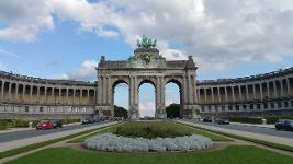 Belgien, Brüssel, Jubelpark, Parc du Cinquantenaire, Park des 50-jährigen Jahrestags, Triumphbogen