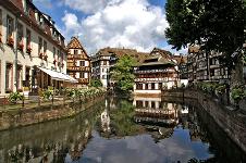 Frankreich, Frankreich, Elsass, Elsaß, Straßburg, Strasbourg, Stadt, Altstadt, Fachwerkhäuser, Kanal, La Petit France, Maison de Tanneurs
