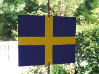 Schweden, Flagge, Sommer
