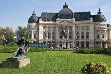 Rumänien, Bukarest, Hauptstadt, Zentrale Universität Bibliothek