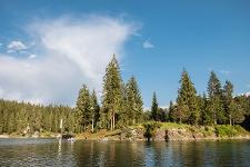 Schweiz, Graubünden, Flims, Laax, Landschaft, Natur, Berge, See, Wasser, Caumasee